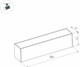 Миниатюра изображения товара Трековый светильник Arlight MAG-FLAT-45-L805-24W Warm3000 BK 100deg / 026958