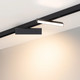 Миниатюра изображения товара Трековый светильник Arlight MAG-FLAT-FOLD-25-S200-6W Warm3000 BK 100deg / 034235