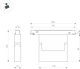 Миниатюра изображения товара Трековый светильник Arlight MAG-ORIENT-LASER-FOLD-S195-6W Day4000 BK 30deg / 034618