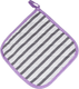 Миниатюра изображения товара Набор прихваток Домашняя мода Лайн-3 Варежка 15х30 + прихватка 20х20 (2шт)