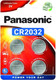Миниатюра изображения товара Комплект батареек Panasonic Lithium CR2032 BL4 (CR-2032EL/4B)