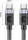 Миниатюра изображения товара Кабель Orico C2CZ-15-BK-BP (1.5м, черный/серебристый)