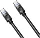 Миниатюра изображения товара Кабель Orico C2CZ-15-BK-BP (1.5м, черный/серебристый)