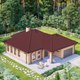 Миниатюра изображения товара Лист кровельный Onduline Smart DIY (1950х760, красный)