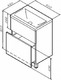 Миниатюра изображения товара Тумба с умывальником AM.PM Gem M90-FSX0602-WC0602WG