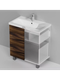 Миниатюра изображения товара Тумба с умывальником AM.PM Gem M90-FSX0752HF-WCC0752WG