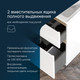 Миниатюра изображения товара Тумба с умывальником AM.PM X-Joy M85A-FSX0552-WC0552WG