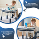 Миниатюра изображения товара Комплект мебели с детским столом NINO Play BS-8830+8833C(Blue)