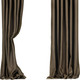 Миниатюра изображения товара Комплект штор Mio Tesoro Блэкаут 150x250 (2шт, шоколад)