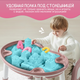 Миниатюра изображения товара Комплект мебели с детским столом NINO Play BS-8830+8833C(Pink)