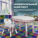 Миниатюра изображения товара Комплект мебели с детским столом NINO Play BS-8830+8833C(Pink)