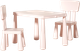 Миниатюра изображения товара Комплект мебели с детским столом NINO Polo BS-8836(Pink)
