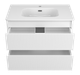 Миниатюра изображения товара Тумба с умывальником Brevita Riva 80 / RIV-07080-0102Я+B-OND080-01