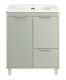 Миниатюра изображения товара Тумба с умывальником Brevita Risacca Pistachio 70 / RIS-06070-0842Я+B-OND070-01 (фисташковый)