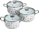 Миниатюра изображения товара Набор кастрюль Agness 934-714
