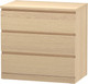 Миниатюра изображения товара Комод Mio Tesoro Варма Prime 3 (дуб беленый)