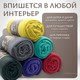 Миниатюра изображения товара Плед Mio Tesoro 127x152 (серый)
