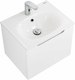 Миниатюра изображения товара Тумба с умывальником BelBagno ETNA-600-1C-SO-BL-P + CZR-1923-600