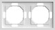 Миниатюра изображения товара Рамка для выключателей и розеток Stekker Эмили PFR00-5002-01 / 49885