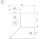 Миниатюра изображения товара Соединитель профилей для шинопровода Arlight ROUND-D36-360-90 BLACK / 050543