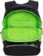 Миниатюра изображения товара Школьный рюкзак Grizzly RB-450-3f (черный/салатовый)