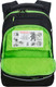 Миниатюра изображения товара Школьный рюкзак Grizzly RB-450-3f (черный/салатовый)