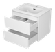 Миниатюра изображения товара Тумба под умывальник Brevita Riva 60 / RIV-07060-0102Я