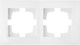 Миниатюра изображения товара Рамка для выключателей и розеток Bylectrica ЮЛИГ.735212.552 (белый)