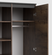 Миниатюра изображения товара Шкаф MySTAR Сноули 900.1 ИВ-121.10 (таксус/графит)