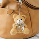 Миниатюра изображения товара Брелок Sima-Land Игрушка. Мишка с бежевым бантиком / 10603352