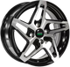 Миниатюра изображения товара Литой диск Megami MGM-34 14x6" 4x100мм DIA 73.1мм ET 35мм BKF