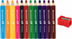 Миниатюра изображения товара Набор цветных карандашей Brauberg 182058 (12 цветов)