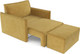 Миниатюра изображения товара Кресло-кровать Mebel-Ars Хайтон / M3-22-46 (Cabrio 27 желтый)