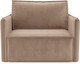 Миниатюра изображения товара Кресло-кровать Mebel-Ars Хайтон / M3-22-14 (бежевый кордрой)