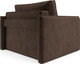 Миниатюра изображения товара Кресло-кровать Mebel-Ars Хайтон / M3-22-7 (велюр молочный шоколад НВ-178/13)