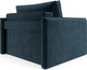 Миниатюра изображения товара Кресло-кровать Mebel-Ars Хайтон / M3-22-11 (темно-синий Luna 034)