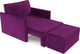 Миниатюра изображения товара Кресло-кровать Mebel-Ars Хайтон / M3-22-18 (фиолет)