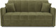 Миниатюра изображения товара Диван Mebel-Ars аккордеон Давос НПБ 120x200 см / M2-112-47 (Cabrio 29 зеленый)