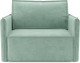 Миниатюра изображения товара Кресло-кровать Mebel-Ars Хайтон / M3-22-44 (Vivaldi мятный)