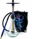 Миниатюра изображения товара Шахта для кальяна Alpha Hookah Model S Dark Blue (силиконовый шланг, мундштук, диффузор)