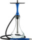 Миниатюра изображения товара Шахта для кальяна Alpha Hookah Model X Blue Matte (силиконовый шланг, мундштук, диффузор)