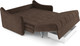 Миниатюра изображения товара Диван Mebel-Ars аккордеон Давос НПБ 140x200 см / M2-113-7 (велюр молочный шоколад НВ-178/13)