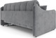 Миниатюра изображения товара Диван Mebel-Ars аккордеон Давос НПБ 155x200 см / M2-114-51 (Vivaldi темно-серый)