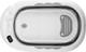Миниатюра изображения товара Ванночка детская NINO Dolphin ZZM250513-1G (серый)