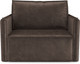 Миниатюра изображения товара Кресло-кровать Mebel-Ars Хайтон / M3-22-3 (бархат шоколадный Star Velvet 60 Coffee)