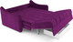 Миниатюра изображения товара Диван Mebel-Ars аккордеон Давос НПБ 180x200 см / M2-115-18 (фиолет)