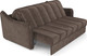 Миниатюра изображения товара Диван Mebel-Ars аккордеон Давос ППУ 120x200 см / M2-108-3 (бархат шоколадный Star Velvet 60 Coffee)