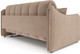 Миниатюра изображения товара Диван Mebel-Ars аккордеон Давос ППУ 180x200 см / M2-111-14 (бежевый кордрой)