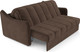 Миниатюра изображения товара Диван Mebel-Ars аккордеон Давос ППУ 140x200 см / M2-109-7 (велюр молочный шоколад НВ-178/13)