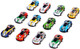 Миниатюра изображения товара Набор игрушечных автомобилей Автоград Безумные гонки / 10621102 (50шт)